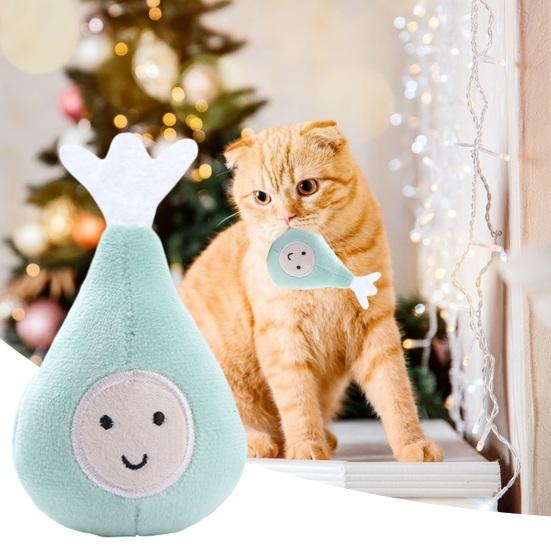 Интерактивные игрушки для кошек в форме кошачьей мяты, забавная чесночная ткань в форме лука, прочная мягкая плюшевая устойчивая к укусам игрушка для скрежетания зубов, игрушка для кошки