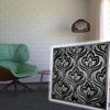 3D Wall Panel Mold for Gypsum, Plaster or Concrete Tile for Decorative Wall Panels 'Tulips'