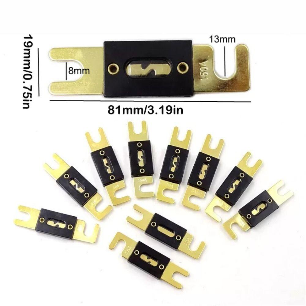 Вставной предохранитель с болтовым креплением Износостойкий встроенный предохранитель ANL Новый плавкий предохранитель Автомобильные аудио-видеосистемы