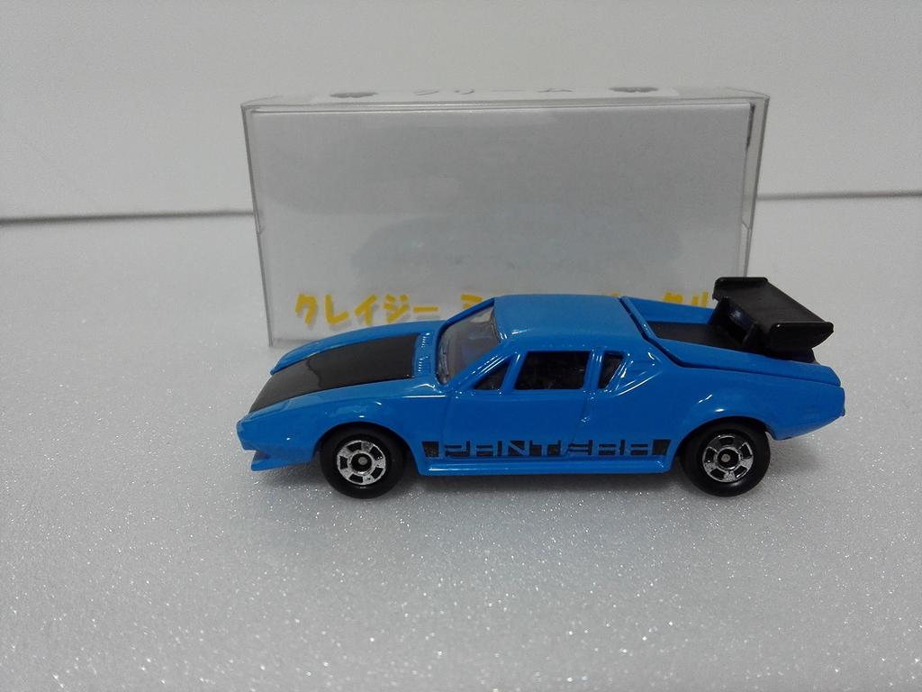 No Box Out of Print Tomica Anniversary II De Tomaso Pantera My Shop with Clear Case CMC Amazon Warehouse Shipping (blue-black)