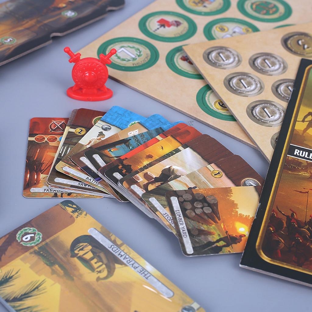 Настольная игра «Дуэль семи чудес»