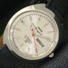 USED MENS HMT RAJAT 6501 AUTOMATIC INDIAN SILVER COLOR DIAL WATCH A432576-2 R112-a432576