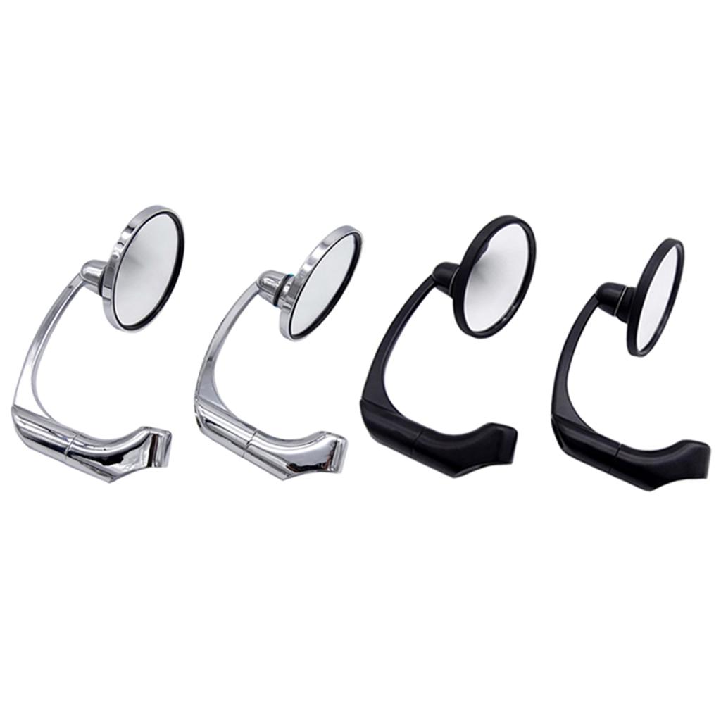 Регулируемый конец мотоцикла заднего вида, боковые детали для модификации мотоцикла, подходит для руля 10 мм