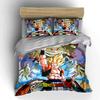 Dragon Ball Z Anime Pattern Bedding Set Bedding set (1 duvet cover, 2 pillowcases, duvet not included)
