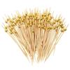 100pcs Wedding Party Pearl Disposable Skewers Food Fruit Picks Bamboo Cocktail Buffet Cake Toothpick Wedding Birthday Supplies