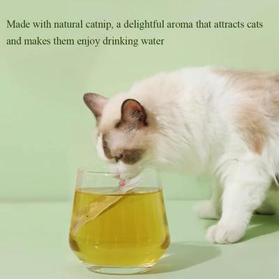 Чайный пакетик с кошачьей мятой, пакет для замачивания воды, пакетик с кошачьей травой, игрушка, лакомства для питомцев, витамины, кошачья мята для дома