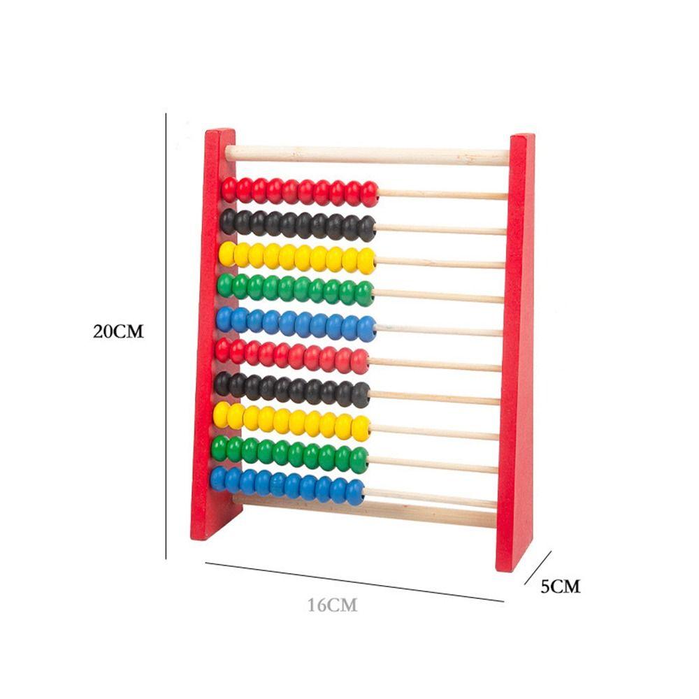 Координация Математика Абак Калькулятор Бусины Деревянный Абак Счетная Игрушка Обучающая
