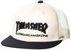 Сетчатая кепка MAG LOGO Стильная шляпа FR [Thrasher] [Детская] (Регулируемый размер) [21TH-C04K / КЕПКА] ИВО/ЧЕРНЫЙ
