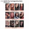 1st Single Album Dirty Work Dirty Worker / Code / Case Ver. Official Photocard