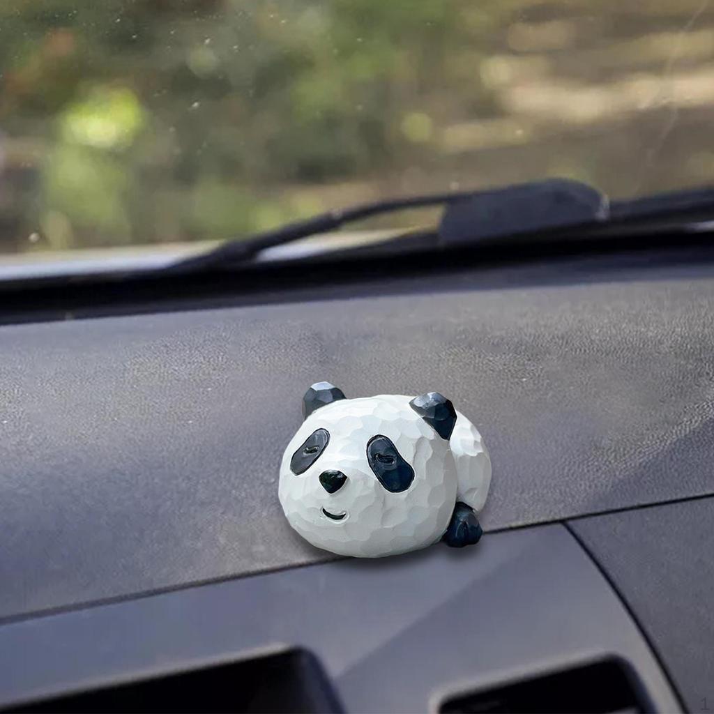 Очаровательная фигурка панды на приборной панели автомобиля для декора дома и офиса