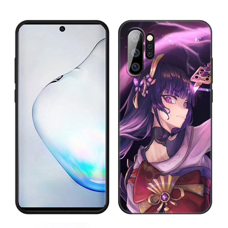 Genshin Impact Raiden Shogun Baal Case For Samsung M30 M31 S Note 10 20 M04 M13 M32 M14 M23 M33 M34 M42 M52 M53 M54 M11 M12 M21