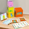 Wooden Children'S Puzzle Early Education Puzzle Advanced Set Box Game Thinking Training Exercise Hand-Eye Coordination Toy
