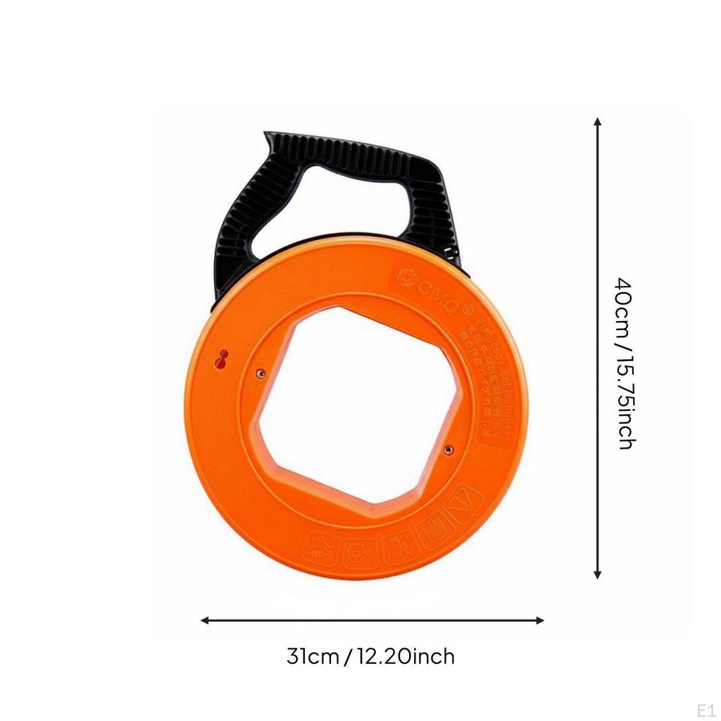Conduit Wire Guide LaborSaving Reel Improves Efficiency cord Threading Tool for DIY