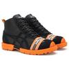 ONITSUKA TIGER Rinkan Retro Fabric Durable High-Top Casual Running Shoes Unisex Sneakers Black Orange 1183B843-001