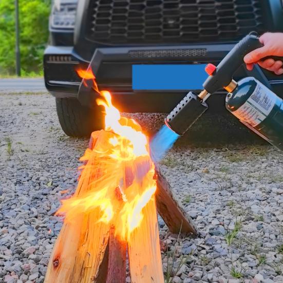 Мощная пропановая горелка, кухонная горелка для угля с предохранительной блокировкой, многофункциональная шеф-поварская паяльная лампа, кухонные гаджеты для гриля, су-вид, барбекю