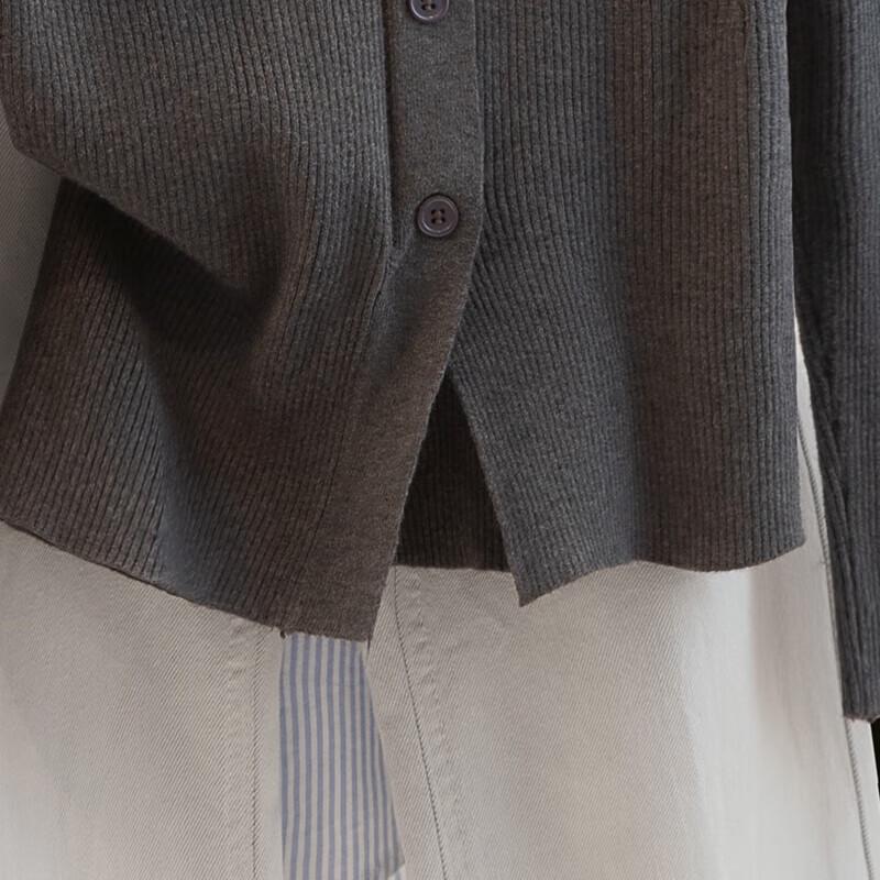 Women's Round Neck Long Sleeve Knitted Sweater