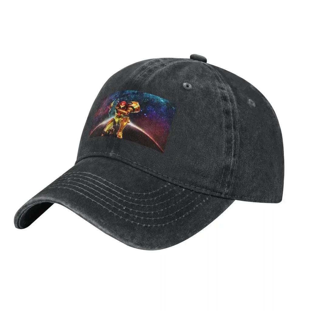 Super Metroid Baseball Cap Fishing cap Golf Hat Unisex tea Hat designer cap Unisexs Hats Womens