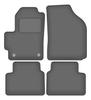 Велюровые графитовые коврики для: Хэтчбек Chevrolet Matiz (2004-2009)