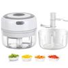 250ML USB Electric Mini Garlic Chopper Powerful Meat Grinder And Vegetable Onion Crusher For Cutter Kitchen Cooking Accessories
