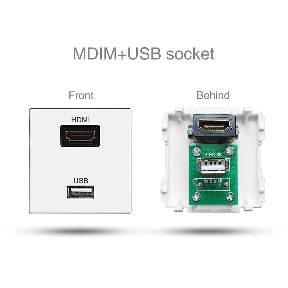 Сенсорный выключатель света из закаленного стекла, белый европейский стандарт, немецко-французская настенная розетка с USB-выключателем, модуль RJ45, комбинация «сделай сам»