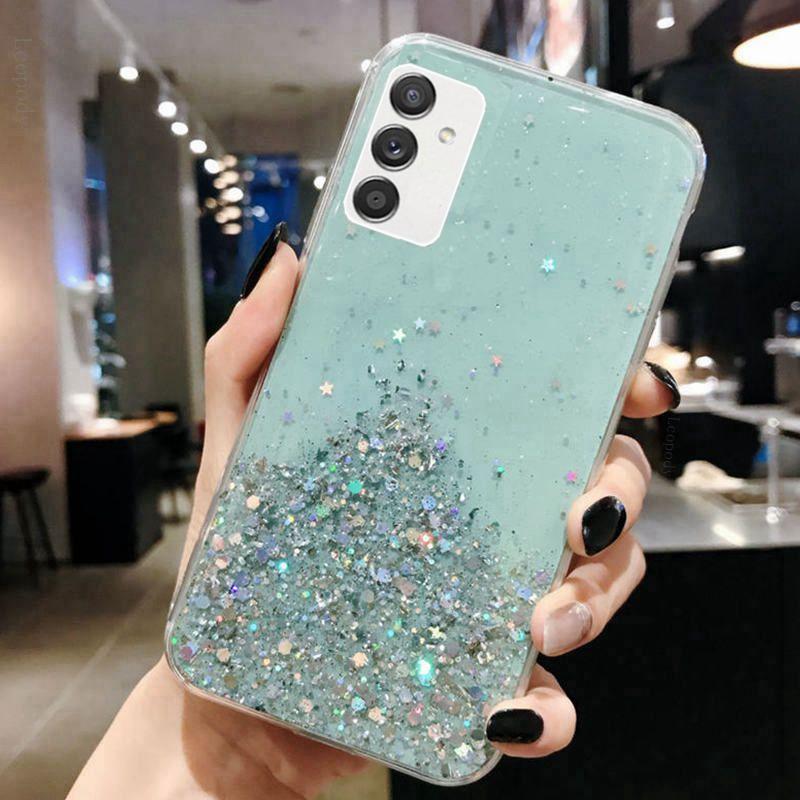 Luxury Bling Glitter Phone Case For Samsung Galaxy A13 5G Soft Full Cover For Samsung A 3 A135F A 135F A 13 A136U Back Cover