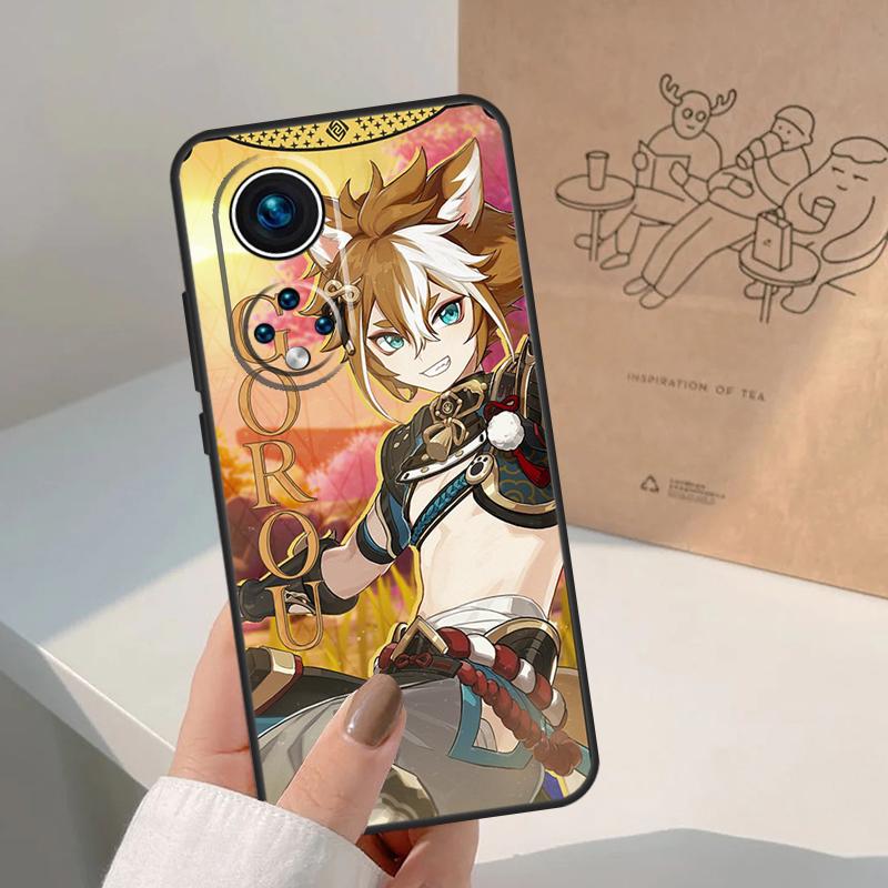 Genshin Impact Горо Для Honor Magic 8 Pro 5 6 7 Lite Чехол Для Honor Win RT 200 400 50 70 90 X8b X9a X9b X9c X9d