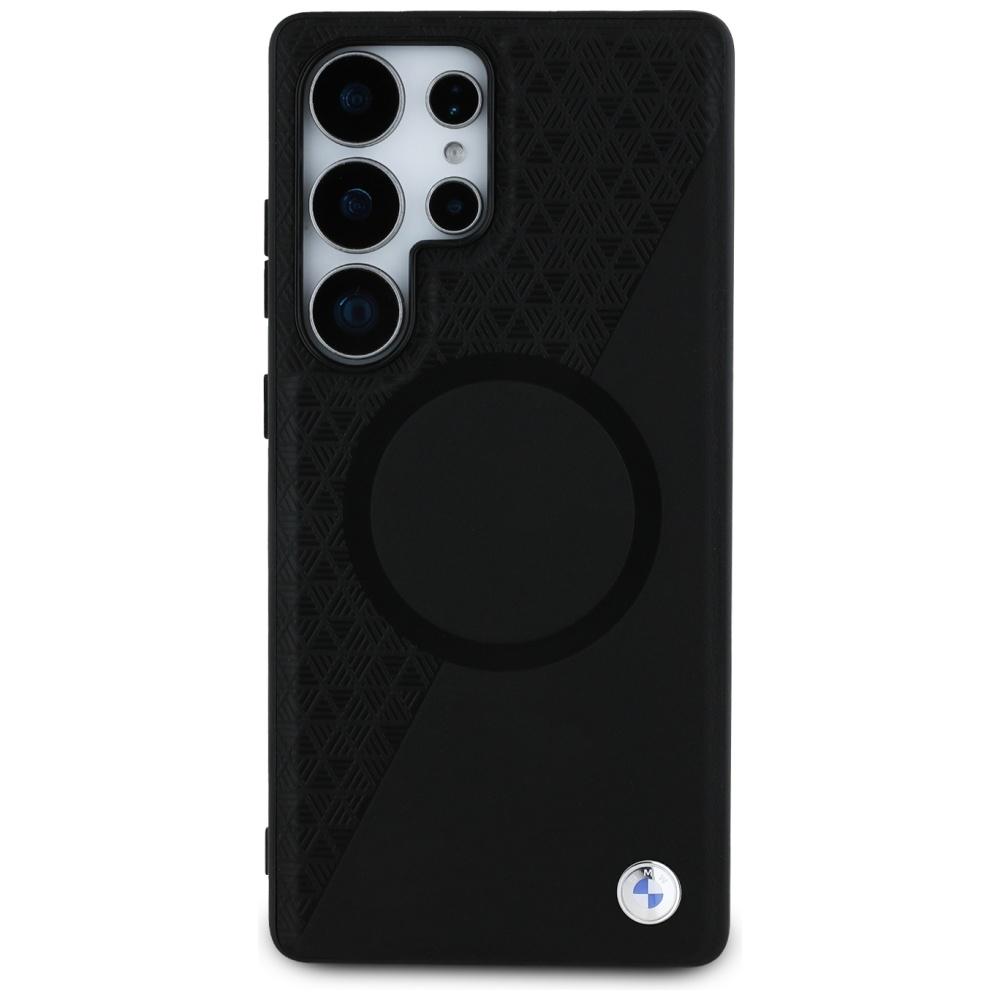 Etui do Samsung Galaxy S25 Ultra BMW Leather MagSafe Czarne