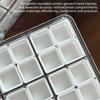 Plastic Nail Charms Case Detachable Grids Jewelry Organizing Box  Nail Rhinestone
