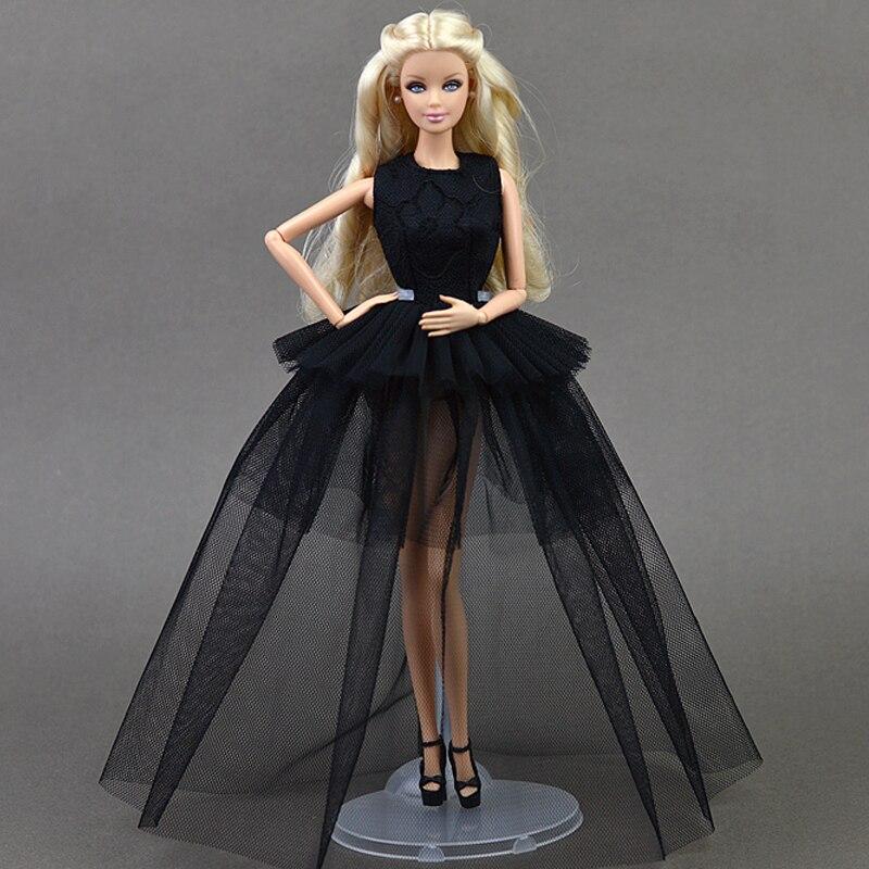 2 шт./лот, кукольные платья для кукол Барби, 1:6, сексуальное вечернее платье, чисто ручная одежда, кружевное свадебное платье для куклы 1/6 BJD, подарок