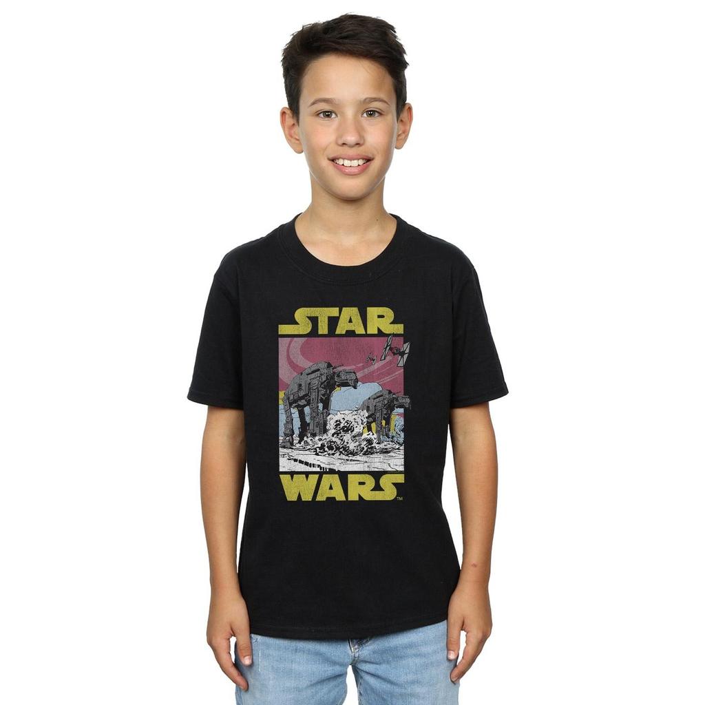 Star Wars Boys The Last Jedi AT-AT T-Shirt