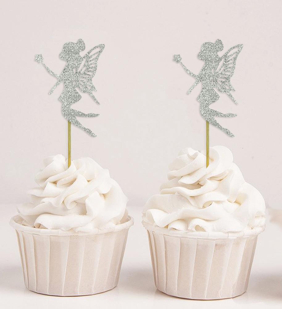 Дарлинг Сувенир| Ботворезы для кексов с ангелами| Десертные украшения для вечеринки по случаю дня рождения девочки - упаковка