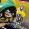 New 10CM VALORANT Killjoy Plush Cosplay Anime Cute Cotton Plushie Backpack Keychain Pendant Birthday Gifts