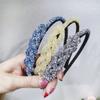 Handmade Sweet Hair Accessories Weaving Crystal Fashion Headband Hair Band Head Hoop Headdress