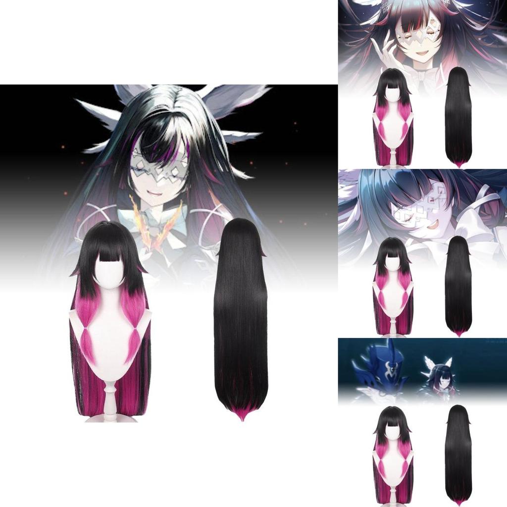 Beautiful Genshin Impact Cosplay Wig For Women Featuring Columbia Gradation Long Hair