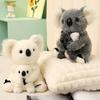 Koala Plush Doll Realistic Simulation Stuffed Animal for Comfort And Stress Relief Cozy Huggable Toy for Children And Adults