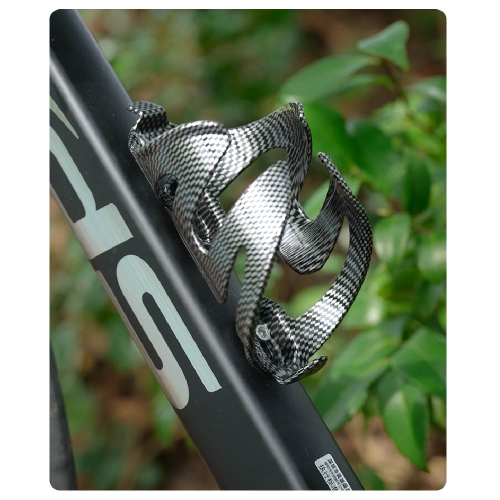 Флягодержатель для велосипеда MTB Текстура из углеродного волокна Сверхлегкий Держатель для бутылки для дорожного велосипеда Велосипедный флягодержатель