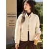 XWI Elegant Little Fragrance Style Velvet Cotton Jacket
