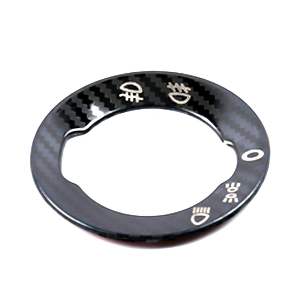 Для Skoda Karoq 2017-автоматический переключатель регулировки фар, декоративное кольцо с блестками, отделка из нержавеющей стали, внутренняя