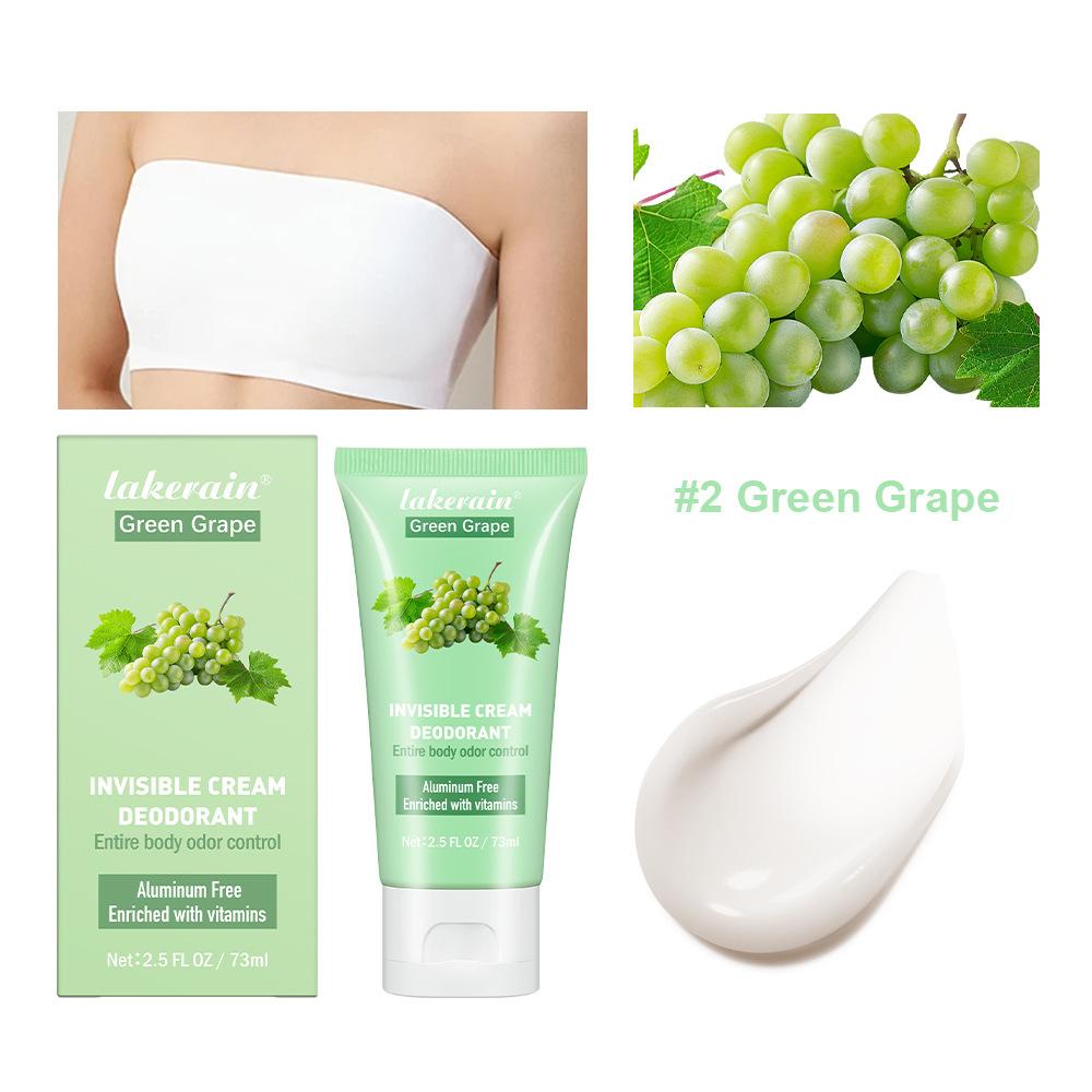 6 Types Of Fruit Flavored Women's Deodorant Cream Suitable For Refreshing Skin Under The Body And Armpits, Enjoying The Summer