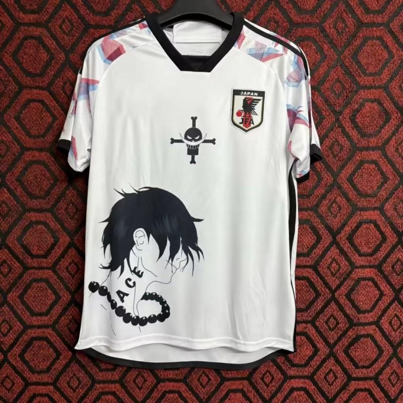 Japan National Team Football Jersey Anime Edition Short Sleeve Tsubasa Ozora Sports