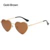 Fancy Accessories UV400 Protection Heart Sun Glasses Heart-Shaped Sunglasses Shades 90s Glasses