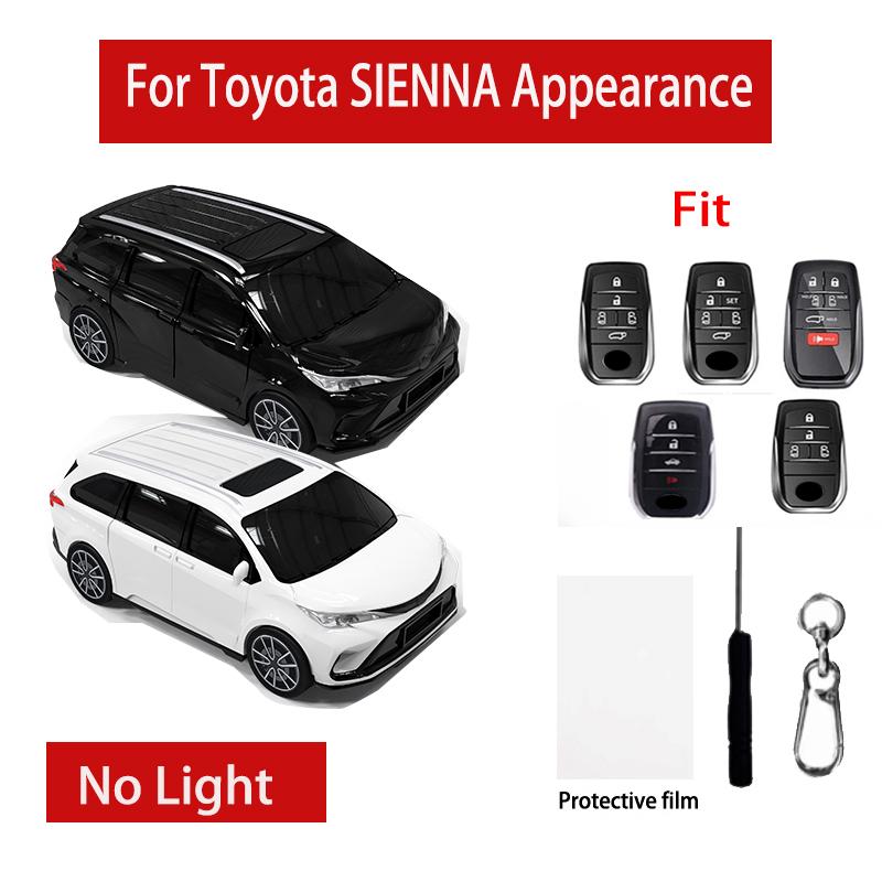 Креативный чехол для ключа для Toyota Sienna Rav4 Venza Mirai Гибридных автомобилей Alphard Previa Voxy 4 5 6-кнопочный Пульт Дистанционного Управления Автомобильным Ключом Обложка Брелок