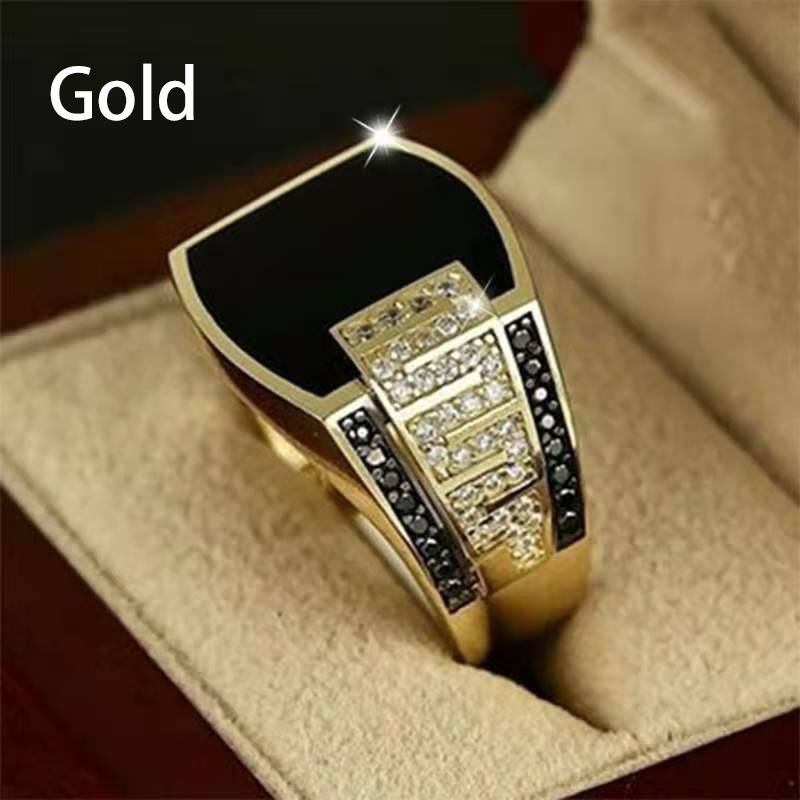 Креативное кольцо в стиле хип-хоп золотого и серебряного цвета для мужчин, вечерние в стиле панк, мотоциклетные кольца в стиле панк, модные ювелирные изделия, подарок