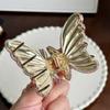 Trendy Acetate Hair Clip With Butterfly Design For Women Perfect For Casual And Work Styles