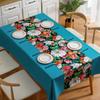 Waterproof and Oil Resistant PVC Table Cloth Ins Tea Rectangular Minimalist Floral Tablecloth