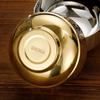 Hammer Pattern Children's Insulated Bowl Double Layer Stainless Steel Soup Bowl  Kitchen Tableware