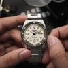 Seiko SEIKO Watch Automatic Winding Manual Overseas Model SKX Boy Size Cream SRPK31K1 (with Winding) Men's [item]