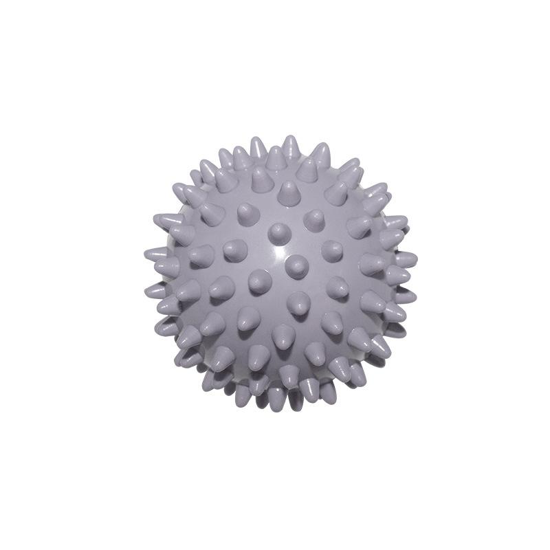 1 шт., массажный шарик для акупунктурных точек, заостренная фасция для ногтей, мяч для йоги, фитнеса, ПВХ подошва, релаксационные шарики в виде ежа