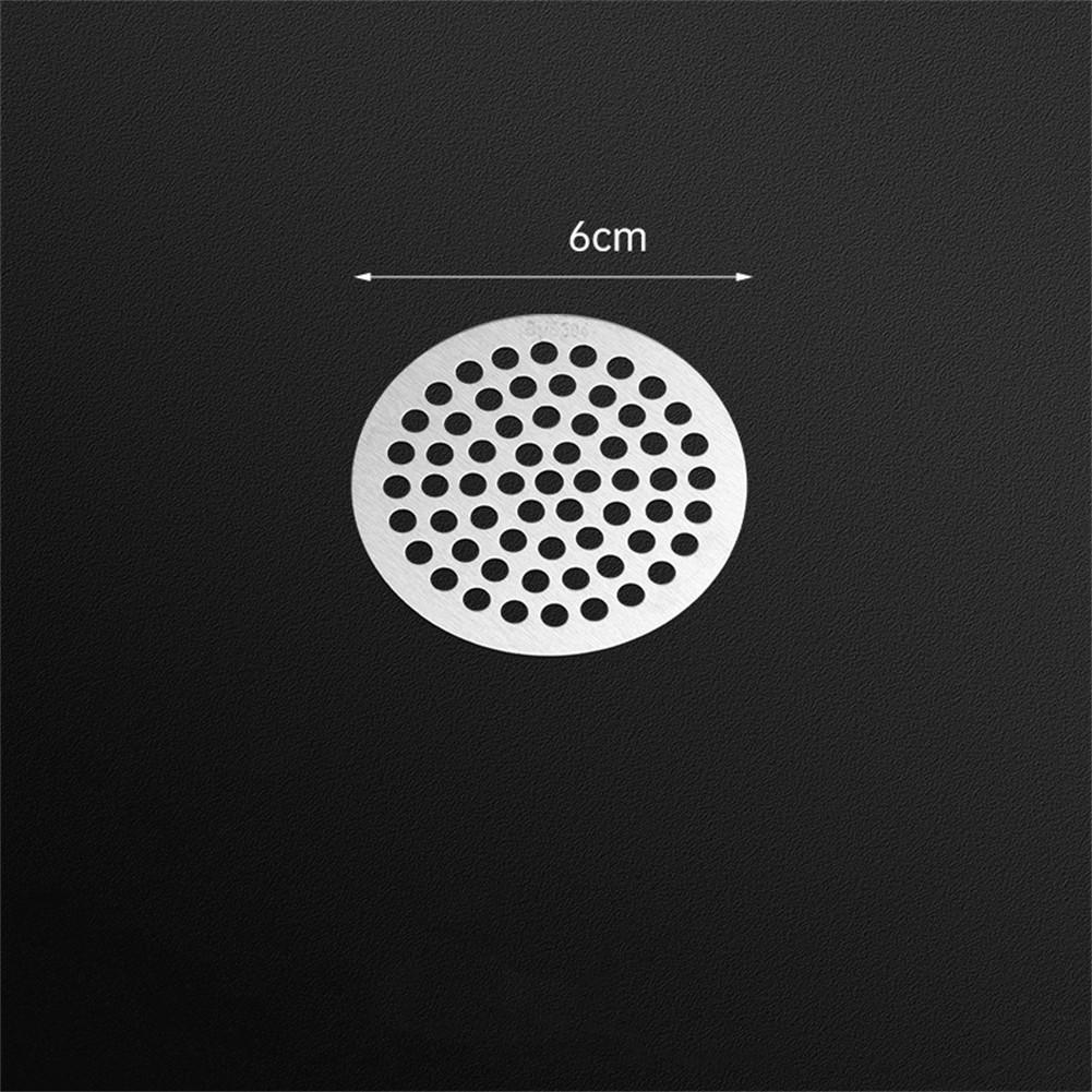 Stainless Steel Shower Sink Strainer Drain Hair Filter Cover For Bathroom Shower