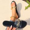 Обувь Женские летние тапочки Плоские шлепанцы Женские туфли на платформе Римские женские повседневные тапочки Женские пляжные туфли Zapatos De Mujer